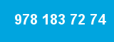 978 183 72 74 978 183 72 74